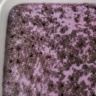 Baked ube sponge cake soaked with the purple ube milk mixture | Ube Nolia