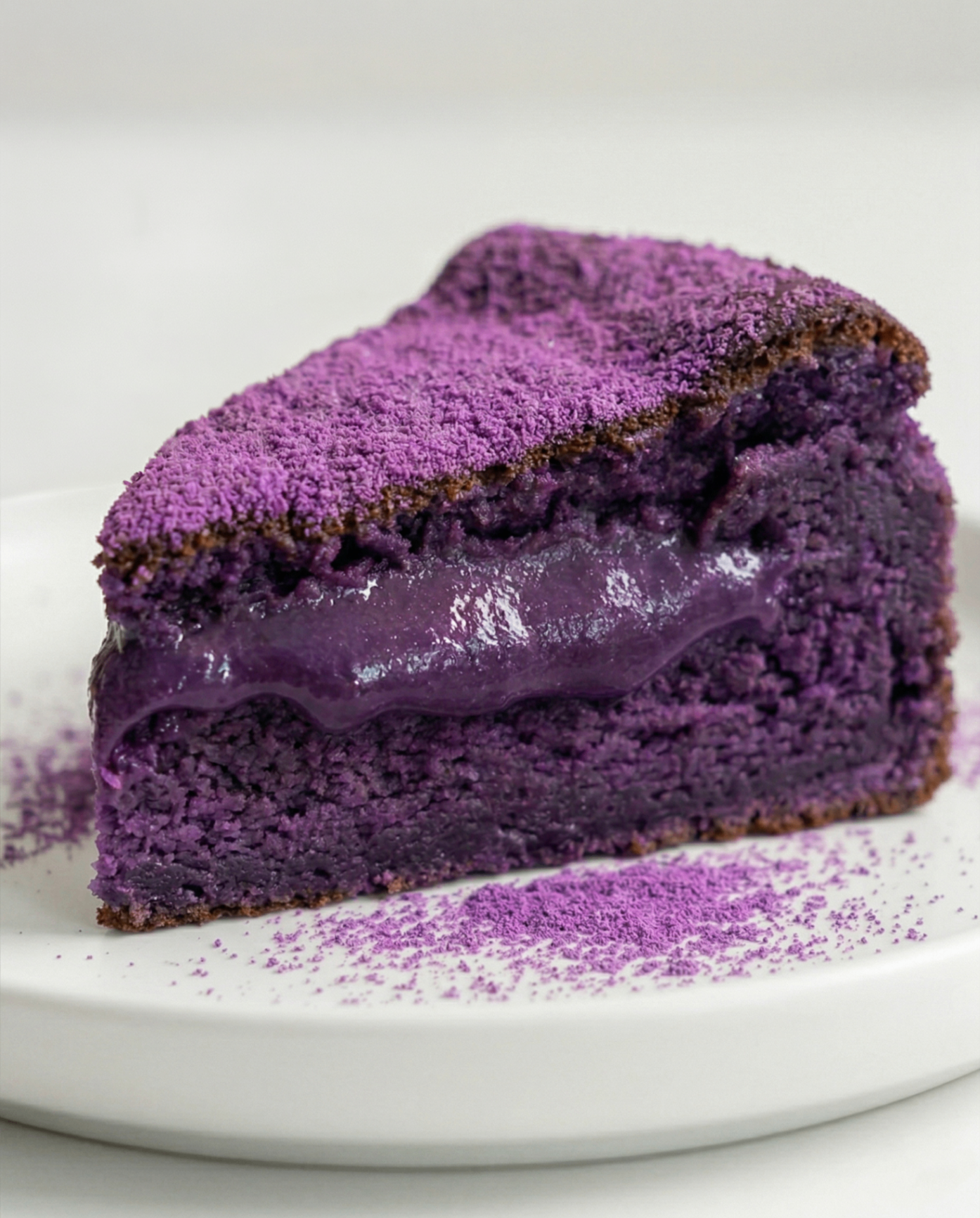 Ube-laavakakku resepti