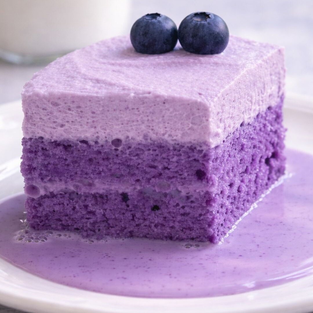 Ube Tres Leches -kakun resepti