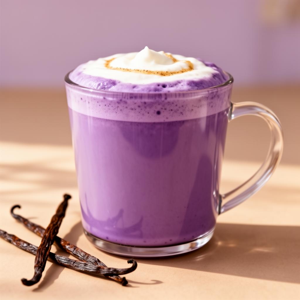 Ube Vaniljalatte -resepti